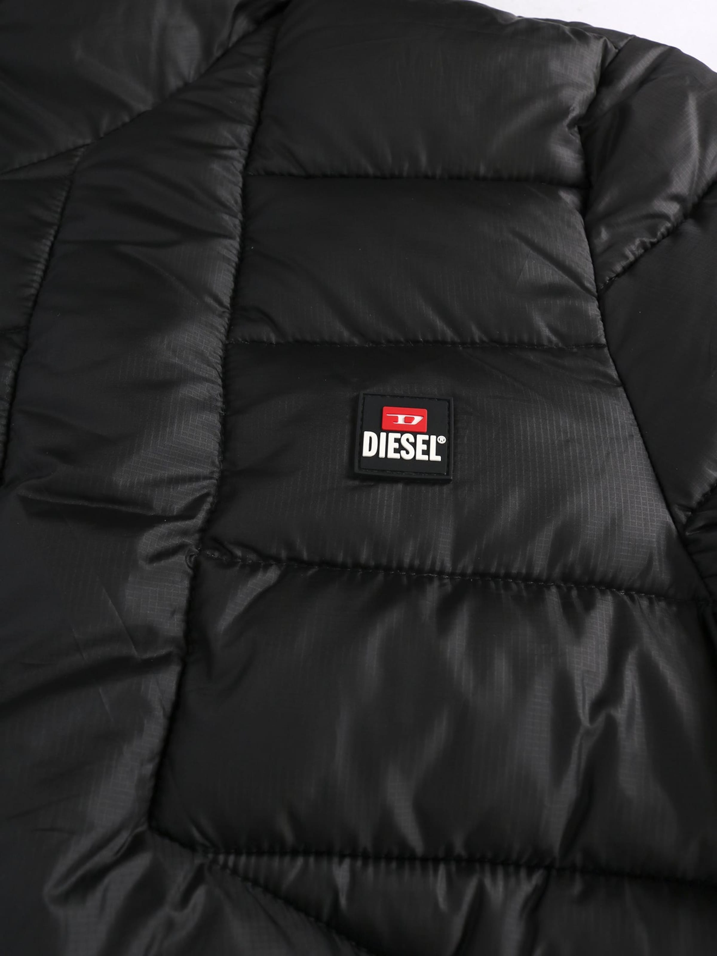 DIESEL Куртка межсезонная 'DWAIN' в черном цвете — фото 2