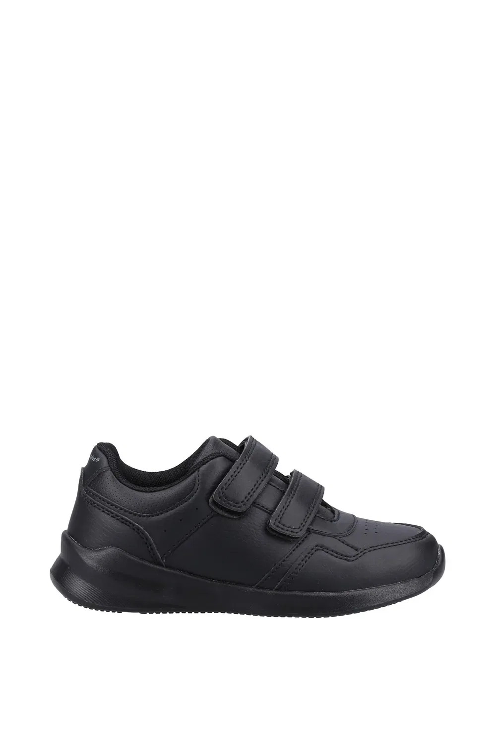 Школьные туфли на двойной липучке Hush Puppies, черный — фото 4