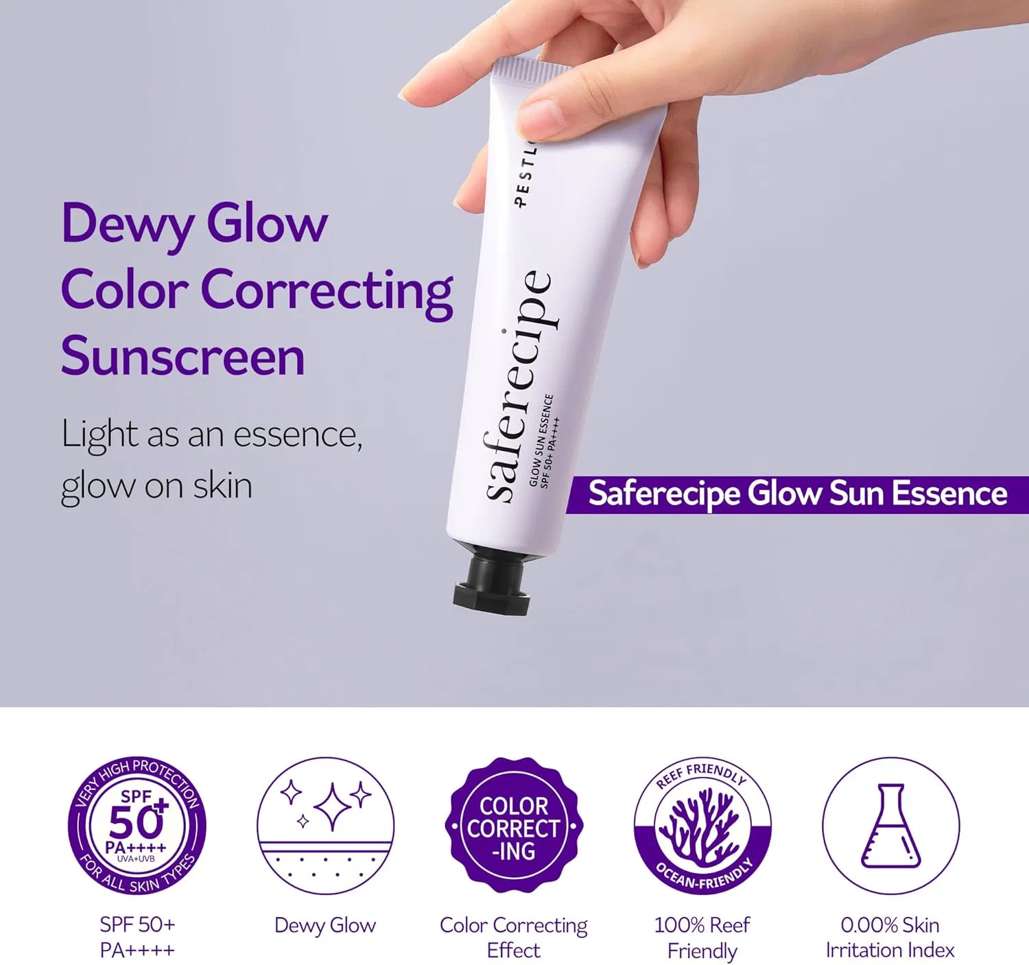 Солнцезащитный крем с коллагеном PESTLO PESTLE + ROAD Safe Recipe Gousan Essence SPF50+ PA+++ 50 мл — фото 2