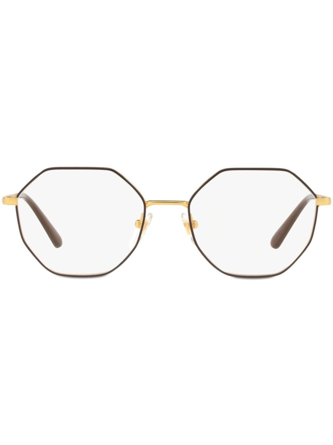 

Vogue Eyewear очки в круглой оправе, коричневый