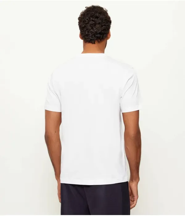 Футболка с принтом TS_Tour regular fit Boss Green, белый — фото 3