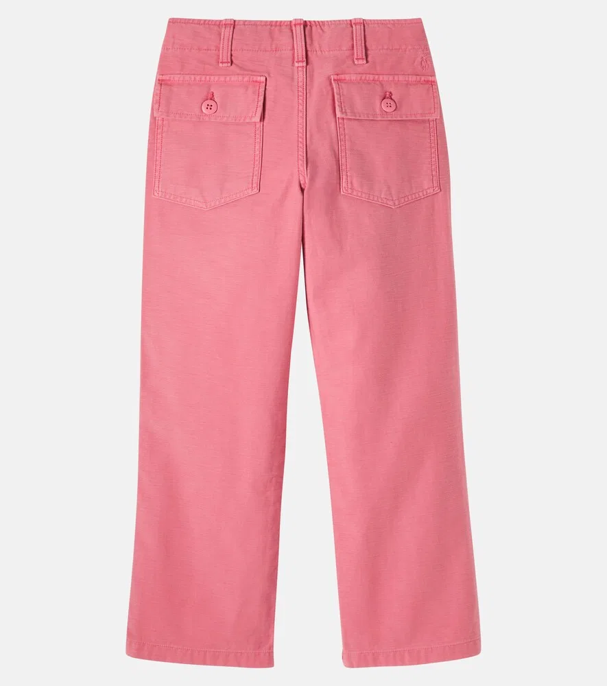 Прямые джинсы Polo Ralph Lauren Kids, розовый — фото 3