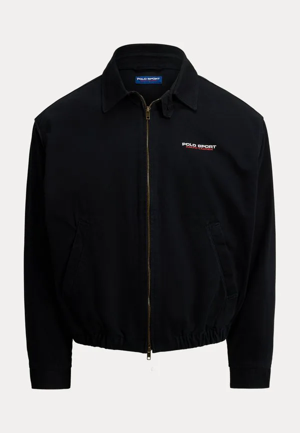 Куртка-Поло большого размера из саржи, легкая куртка Polo Ralph Lauren, Polo Black — фото 4