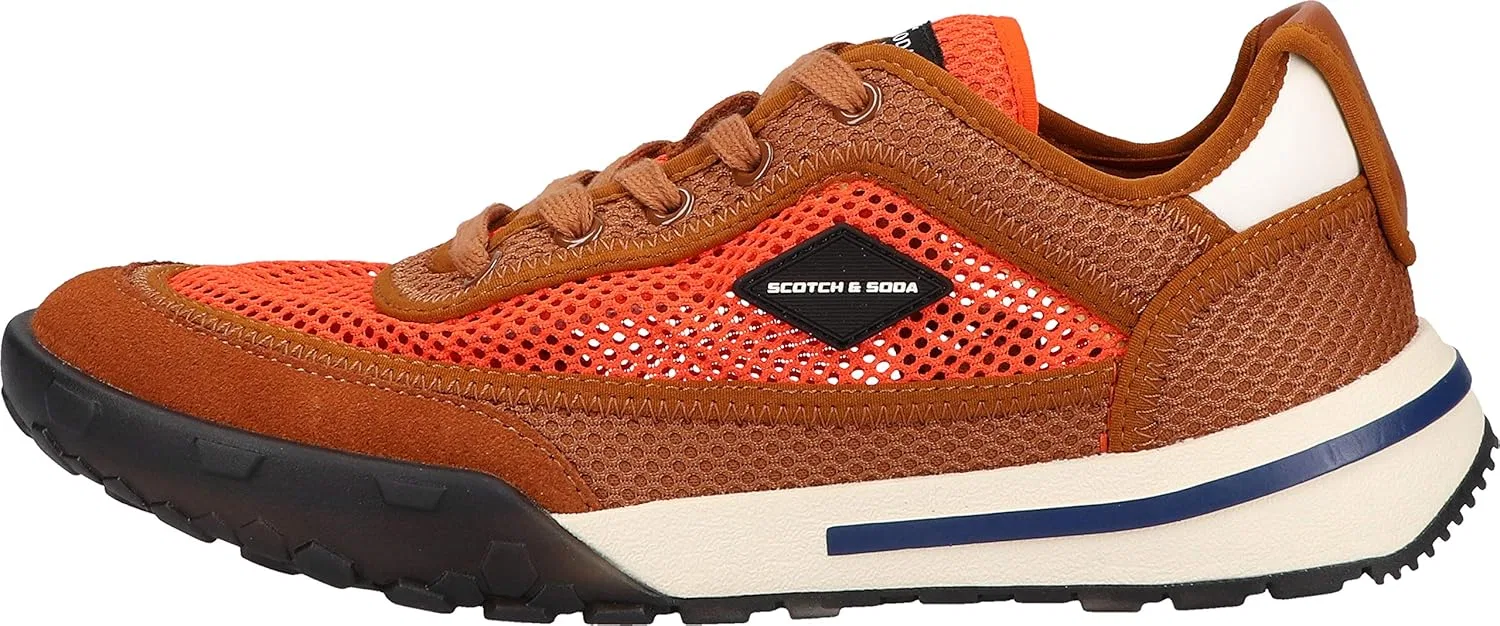 Мужские кроссовки Scotch & Soda Kagann, Bro Orange Multi — фото 2