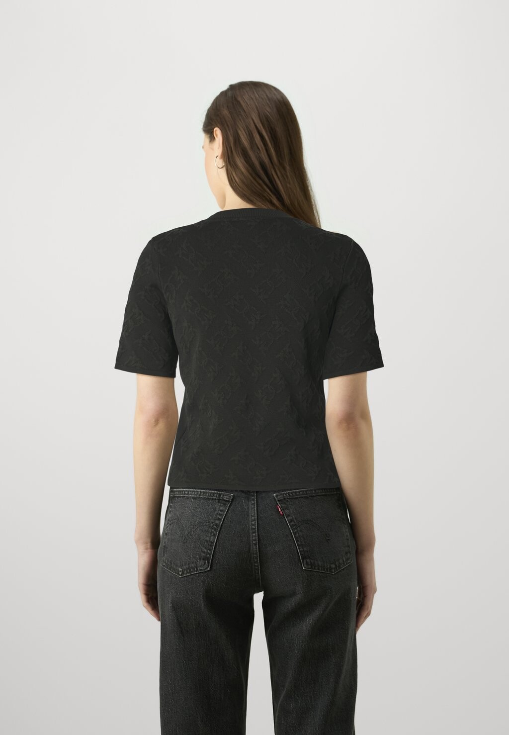 

Футболка с набивным рисунком STABILIZZATORE MAGLIA Pinko, черный