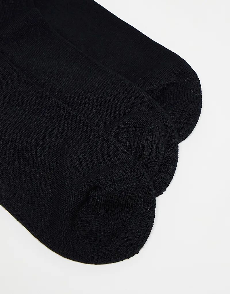 Носки Adidas Originals Trefoil Cushion, 3 пары, чёрного цвета — фото 3