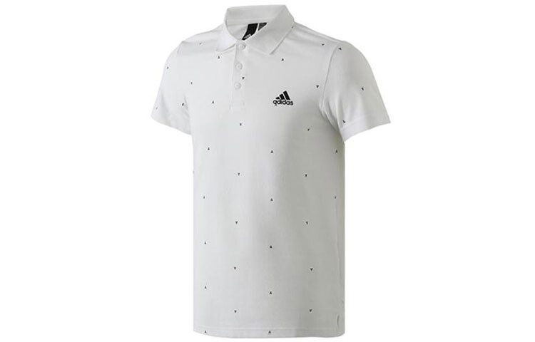 

Рубашка поло мужская белая Adidas, белый