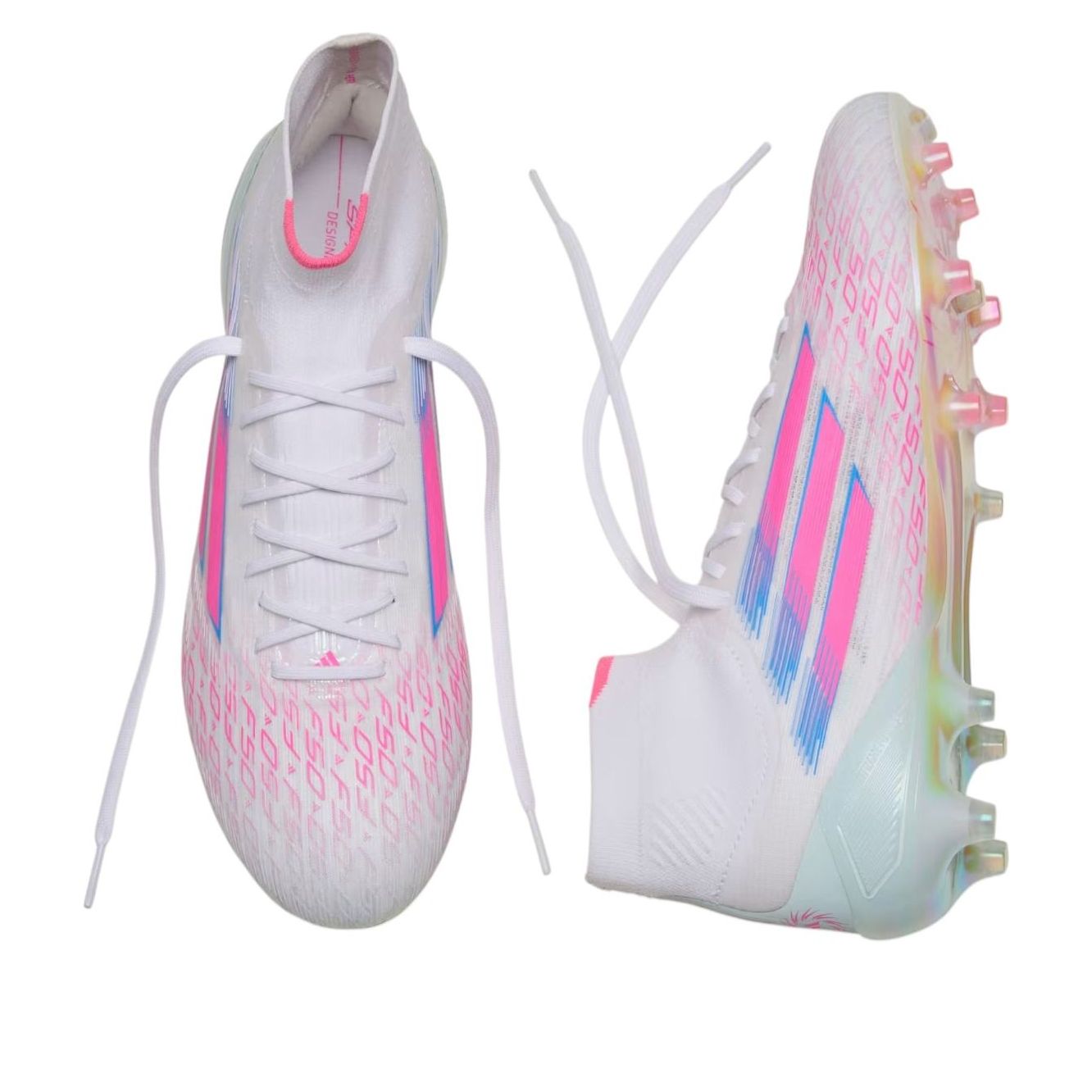 Кроссовки (WMNS) adidas Adizero F50 Elite Mid FG AG 'Sparkfusion Pack' — фото 4