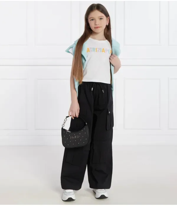 Футболка MAGLIA cropped fit Patrizia Pepe, белый — фото 2