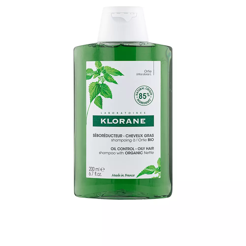 

Шампунь A la ortiga bio champú seborregulador cabello graso Klorane, 200 мл.