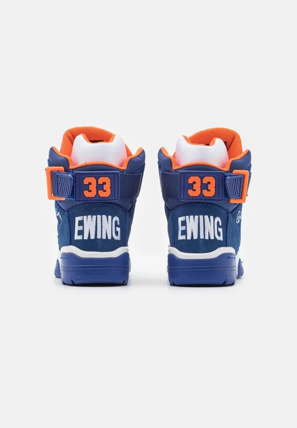 33Hi og высокие кроссовки Patrick Ewing, Royal/White/Orange — фото 3