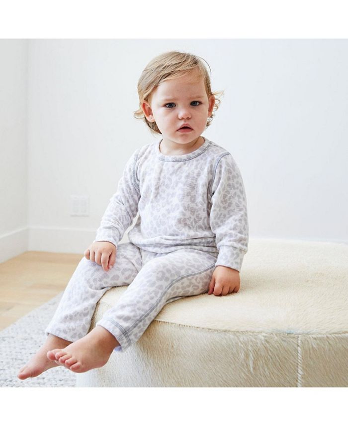 PAIGELAUREN Универсальный комплект для отдыха Hacci в леопардовом принте - Baby PAIGELAUREN, мультиколор — фото 2