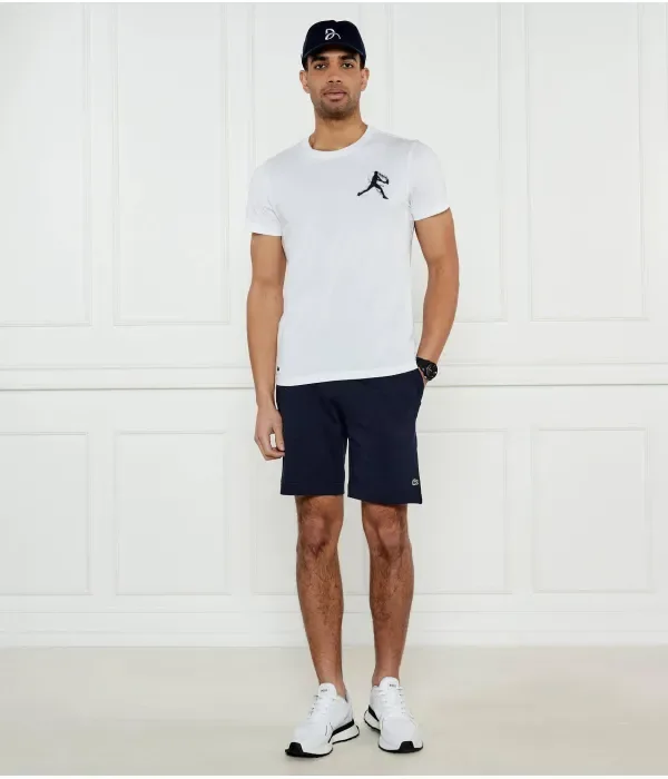 Футболка Lacoste Tennis x Новак Джокович regular fit Lacoste, белый — фото 2