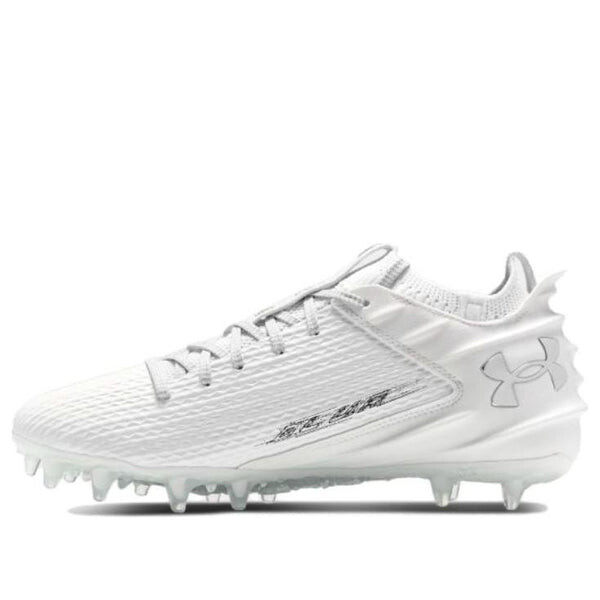 

Кроссовки blur smoke 2.0 mc 'white metallic silver' Under Armour, белый