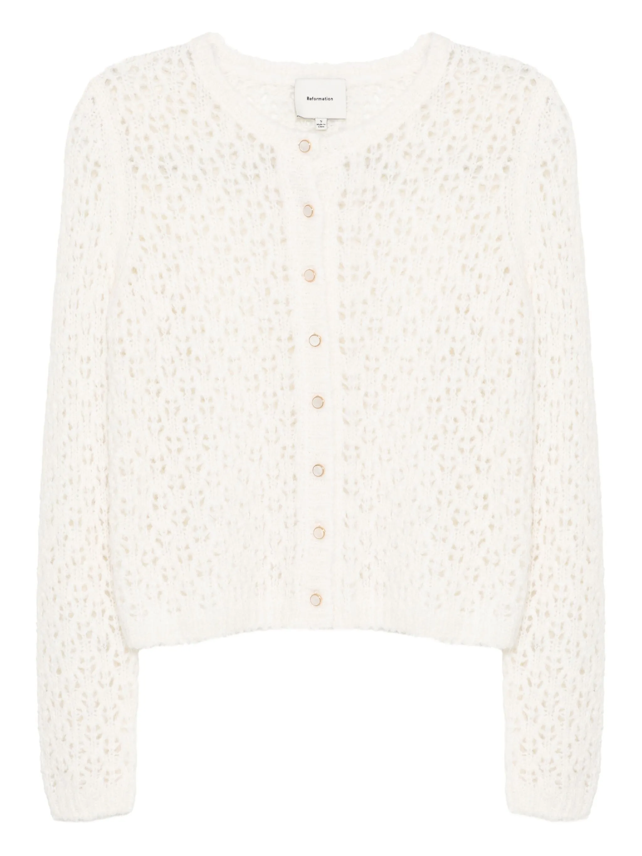 

Клара кардиган Reformation, нейтральный