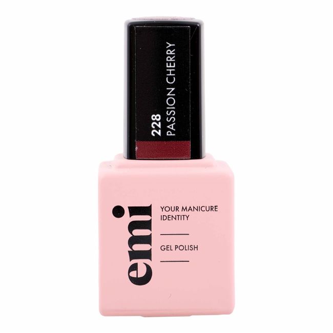

Лак гель лак для ногтей E.MI, цвет 228 passion cherry, 9 мл