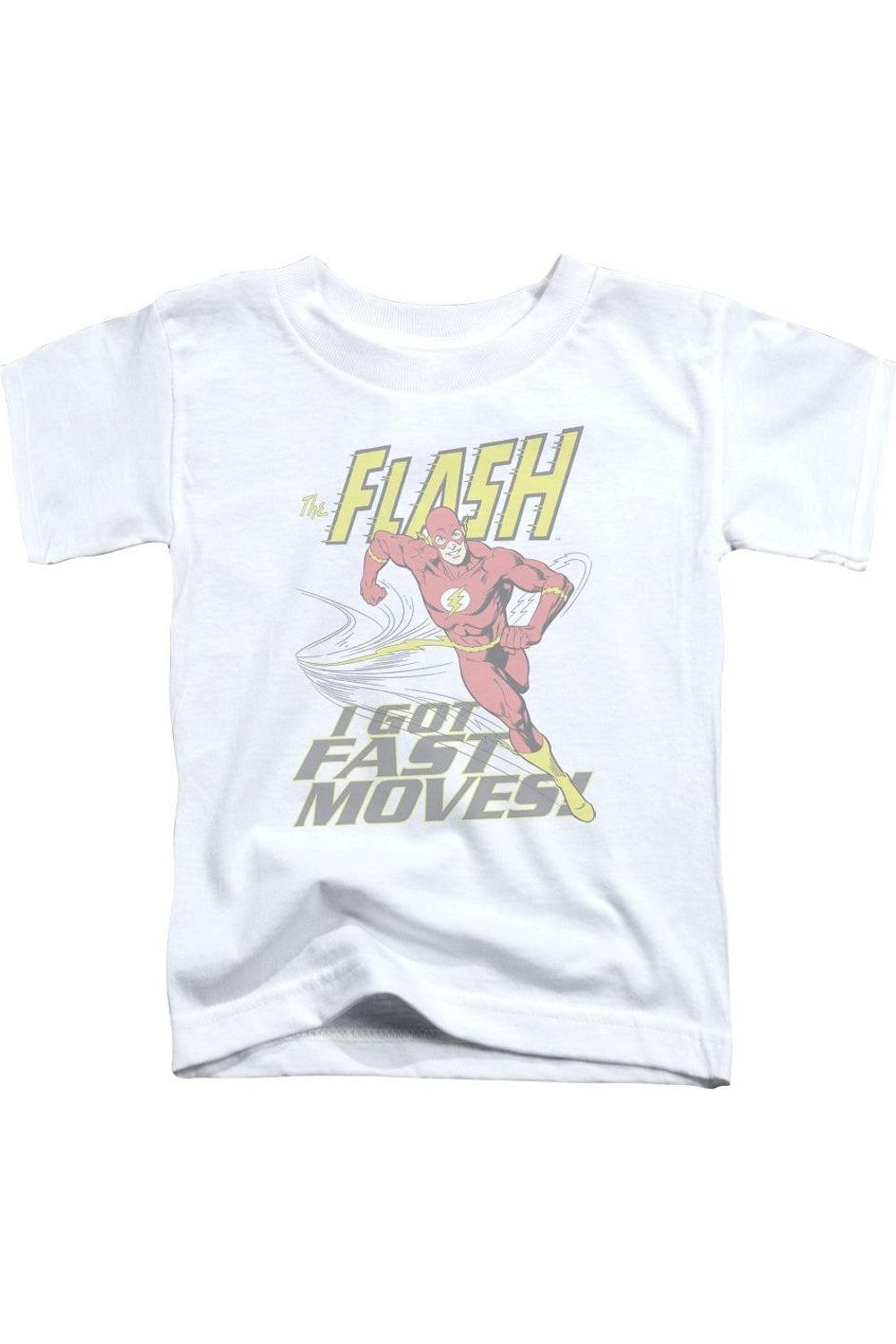 

Футболка DC Comics Flash с принтом "Быстрые движения" для детей Gildan, белый