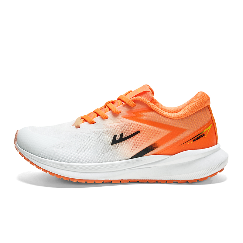 

WARRIOR Дышащие легкие кроссовки Rebound Low Top для повседневного бега, мужские, белые, оранжевые