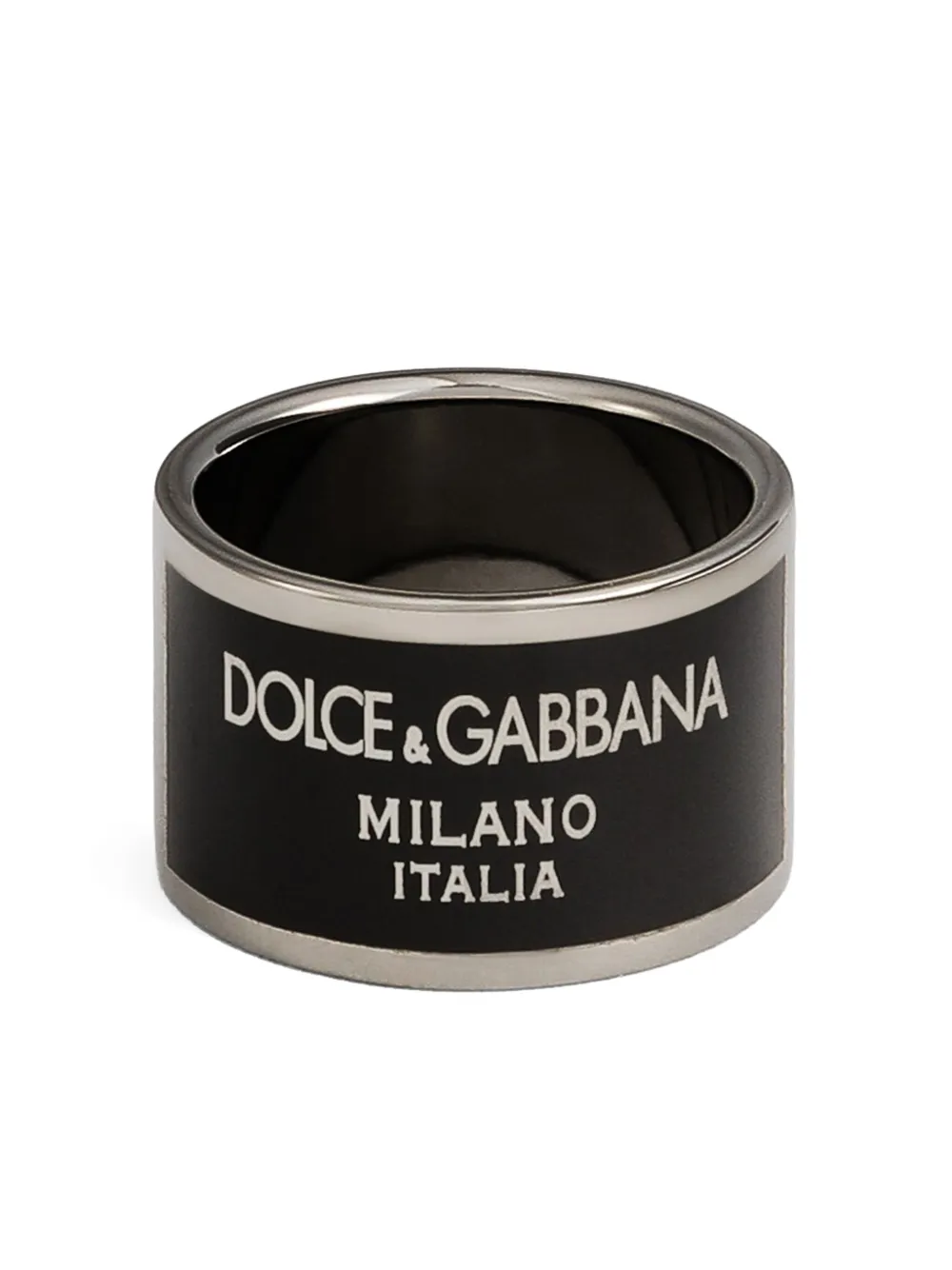 

Кольцо с логотипом DOLCE & GABBANA, черный