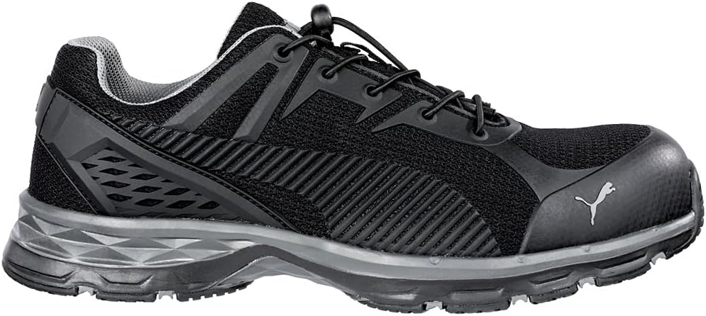 

Рабочие ботинки PUMA Safety Fuse Motion 2.0 BLK Low SD для мужчин, с композитным носком, противоскользящим покрытием, воздухопроницаемостью и антистатическими свойствами, черный
