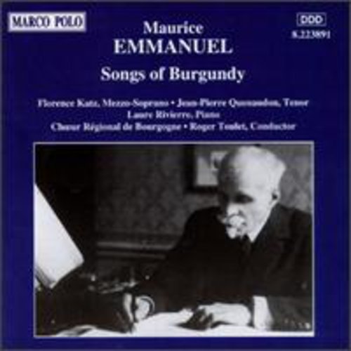 

CD диск Emmanuel / Toulet: Songs of Burgundy