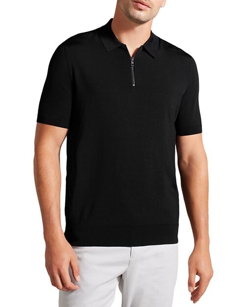 

Поло на молнии Daldin Ted Baker, цвет Black