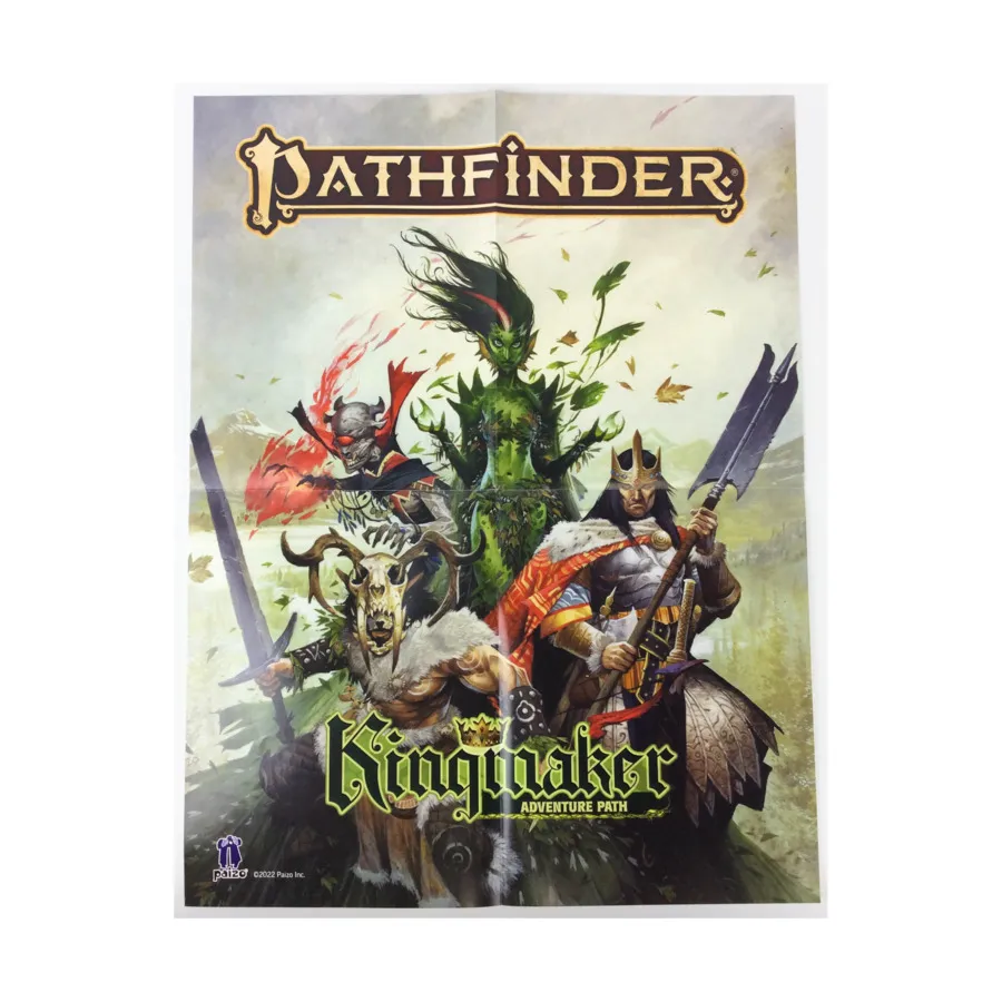 

Плакат «Путь приключений Kingmaker», Pathfinder Roleplaying Game (2nd Edition) - Posters & Promos