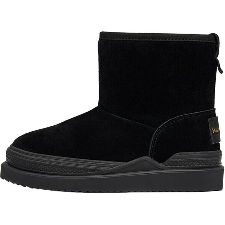 

Антискользящие износостойкие водонепроницаемые утепленные детские ботинки Kids' Hush Puppies, черный