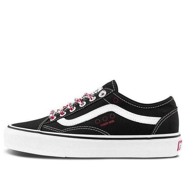 

Кроссовки old skool tapered 'black white' Vans, черный