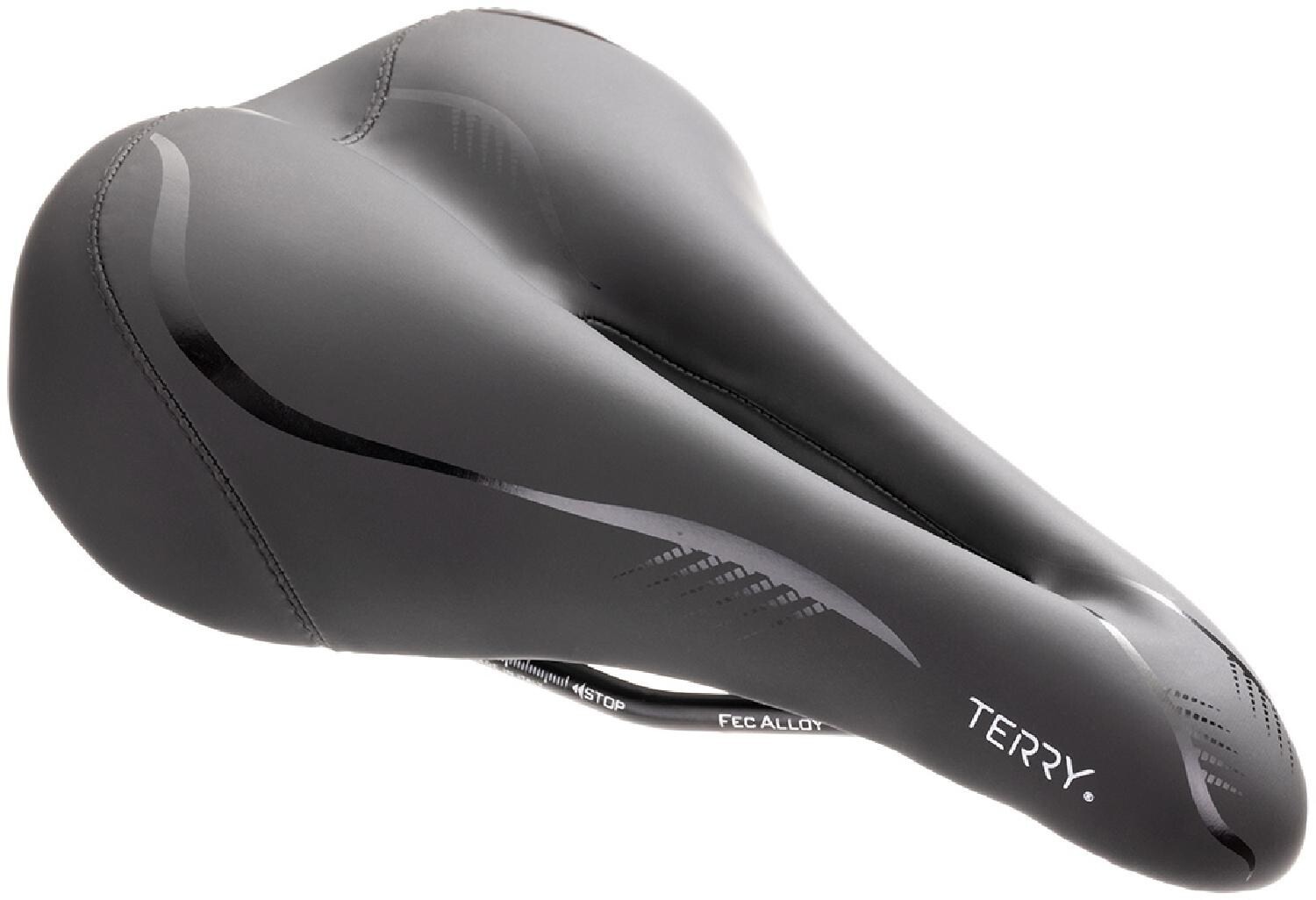 

Велосипедное седло Liberator X Italia — женское Terry, черный