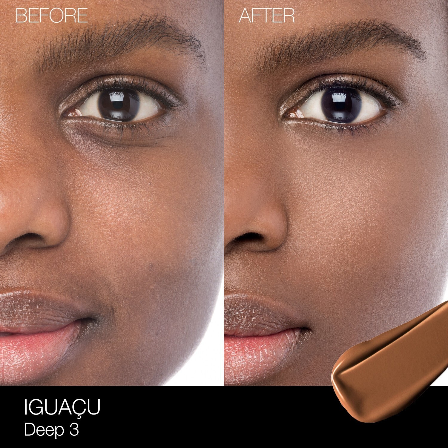 Тональный крем для лица natural radiant longwear Nars, iguacu - iguacu, объем 30 мл — фото 2