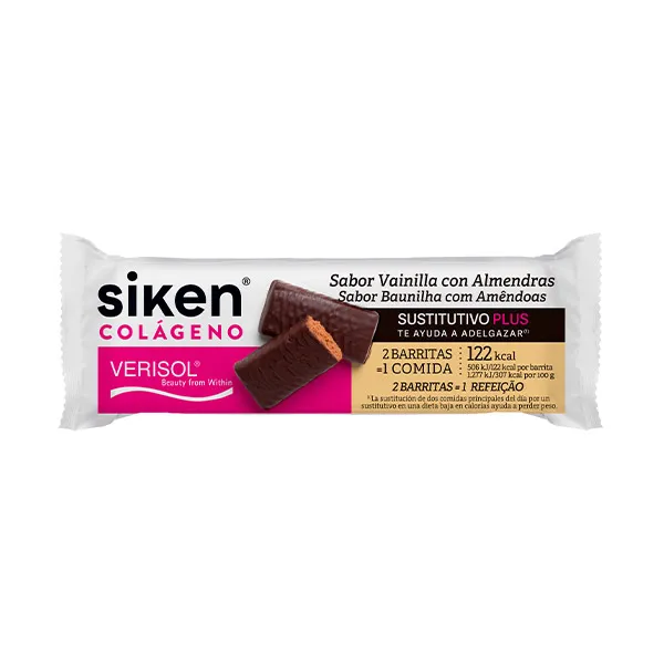 

Плюс заменитель коллагена Sabor Vainilla Con Almendras Siken, 40 g