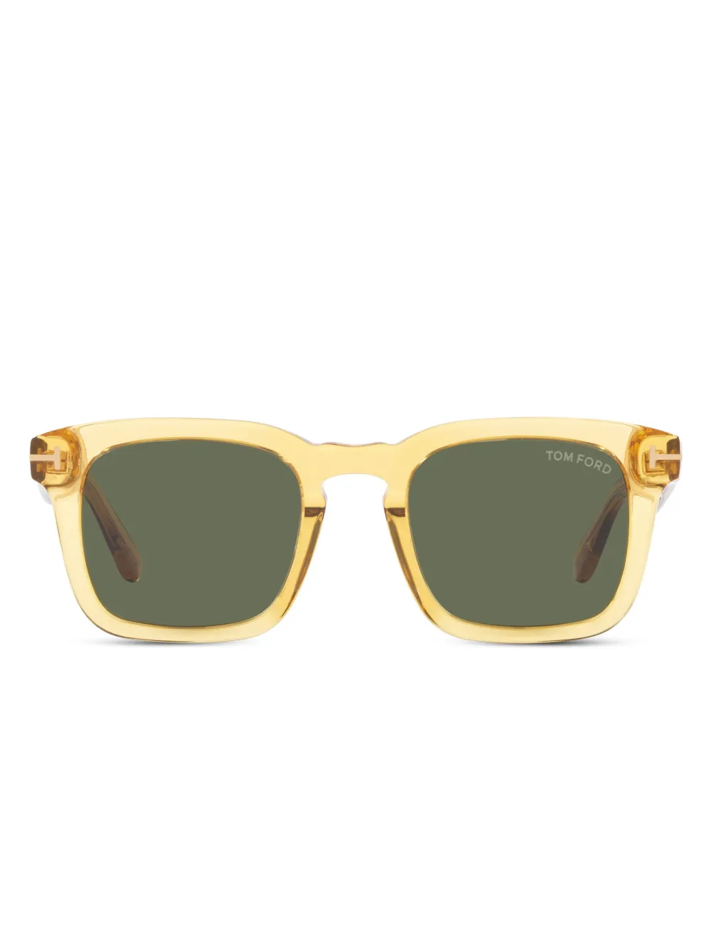 

Солнцезащитные очки TR001097 в квадратной оправе TOM FORD Eyewear, желтый