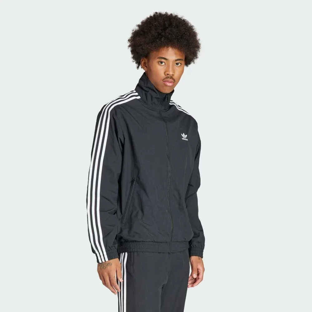 Спортивная футболка Adicolor Woven Firebird (джерси) Adidas, black — фото 3