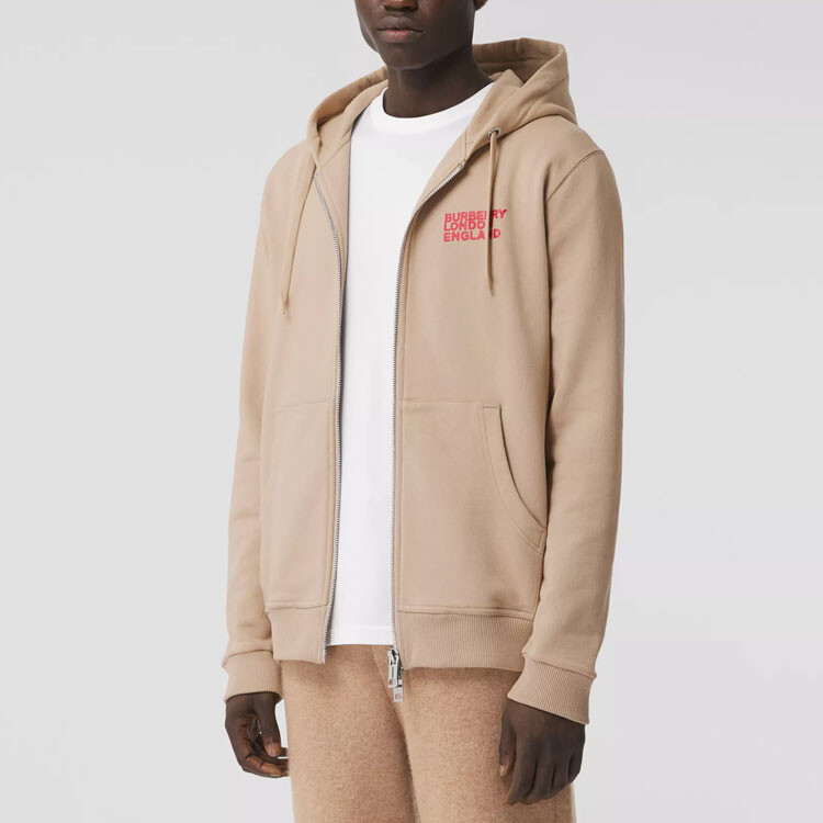 Толстовка Burberry мужская мягкая, коричневый — фото 2