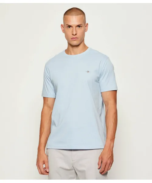 

Футболка с изображением щита Regular fit Gant, синий
