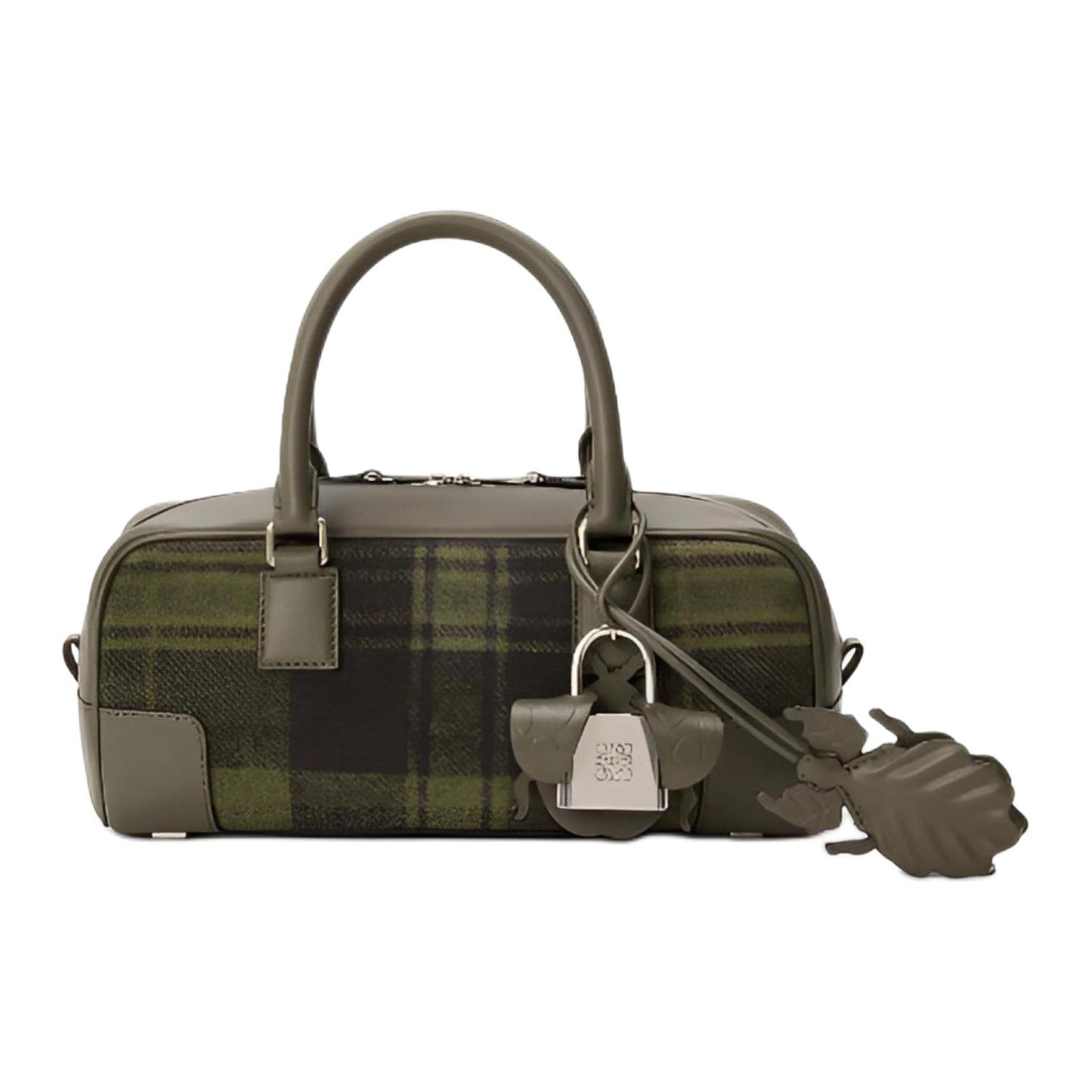 

LOEWE Кожаная дорожная сумка для боулинга