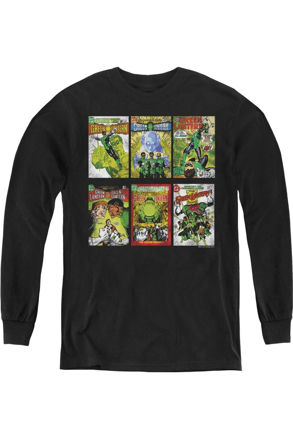 

Футболка Green Lantern с длинным рукавом для детей Gildan