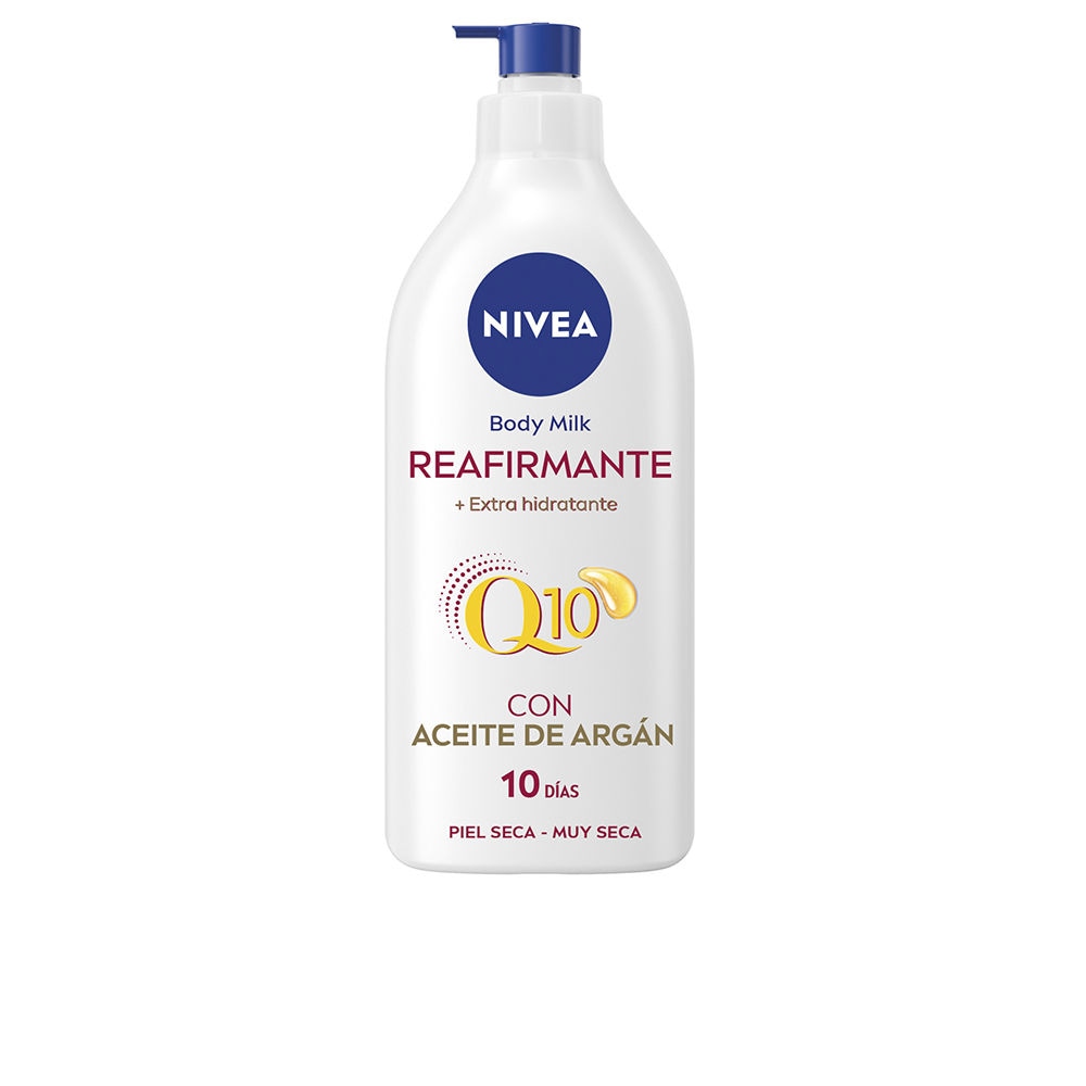 

Крем для тела q10+ straffende + extra feuchtigkeitsspendende körpermilch Nivea, объем 400 мл
