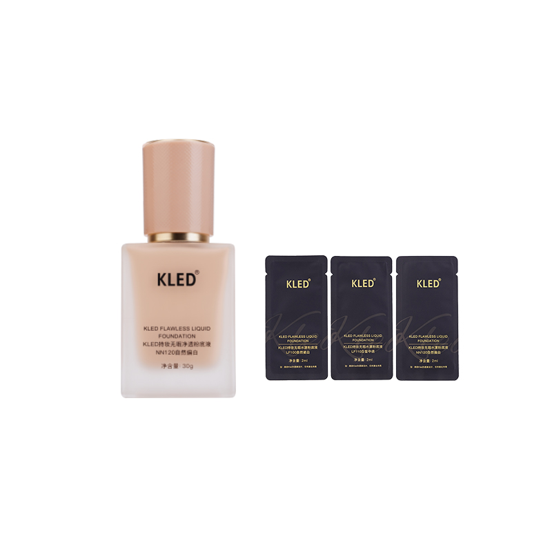 

Стойкий безупречный увлажняющий тональный крем natural matte, контроль жирного блеска, маскирующий, увлажняющий, 30 мл KLED