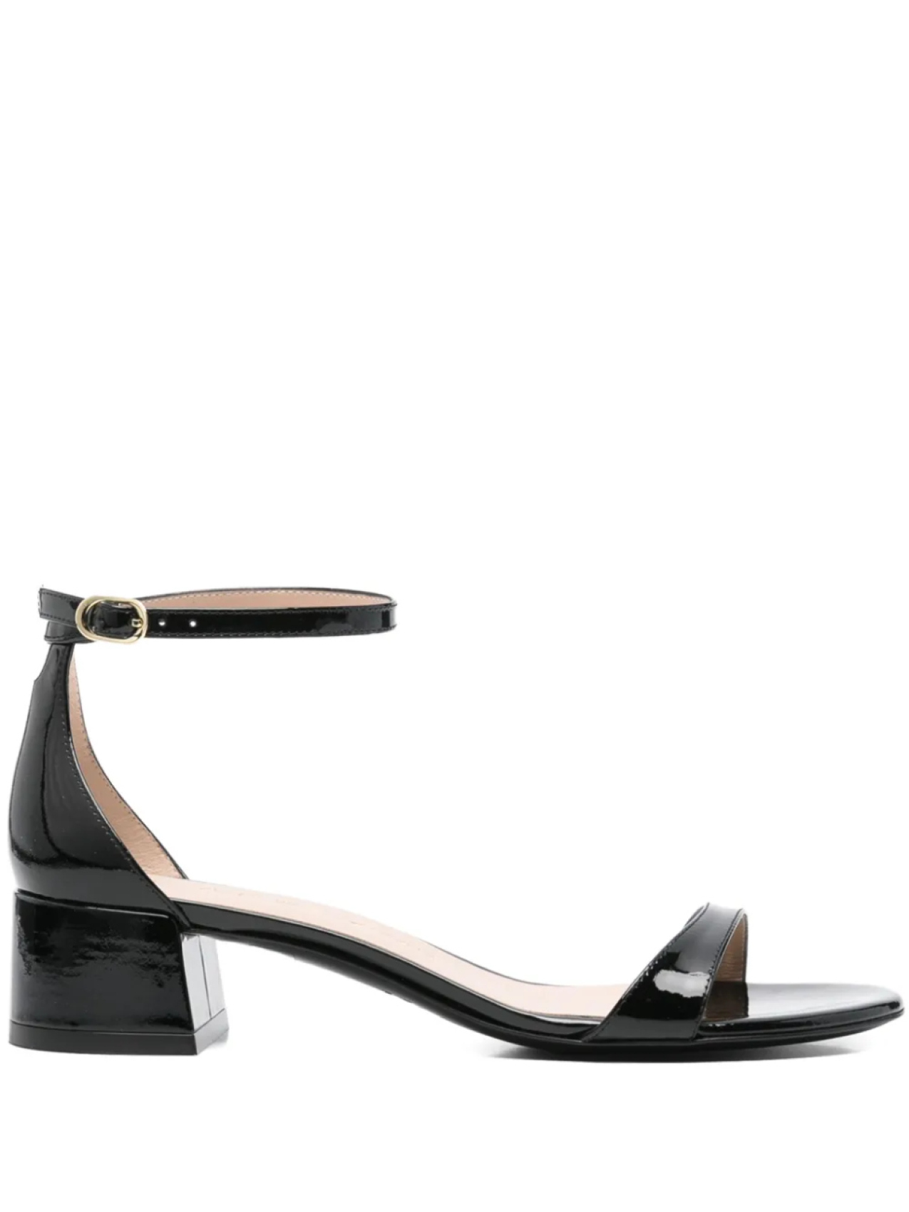 Сандалии Stuart Weitzman 40 мм Nudist II, черный