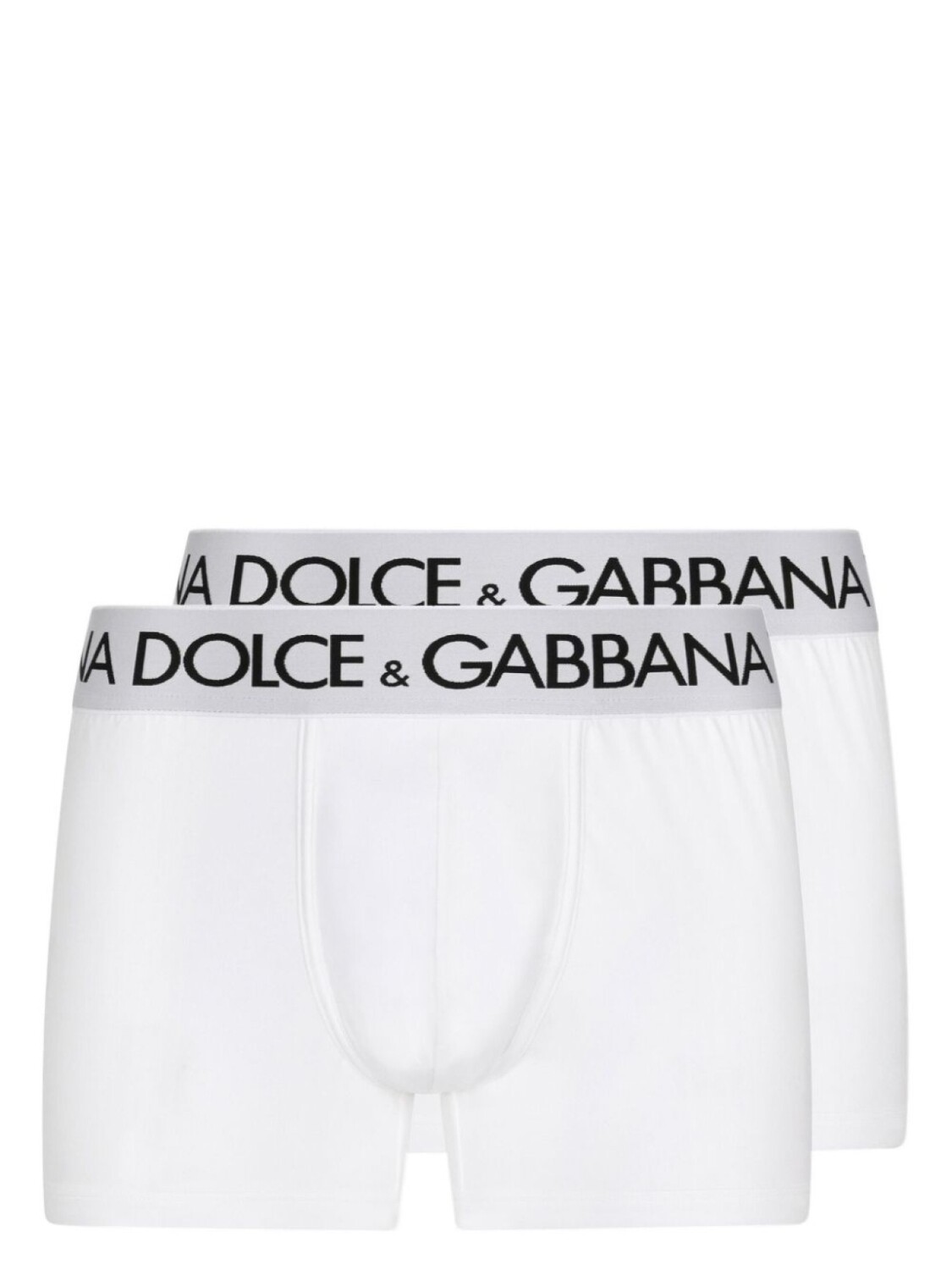 

Dolce & Gabbana комплект из двух боксеров с логотипом, белый