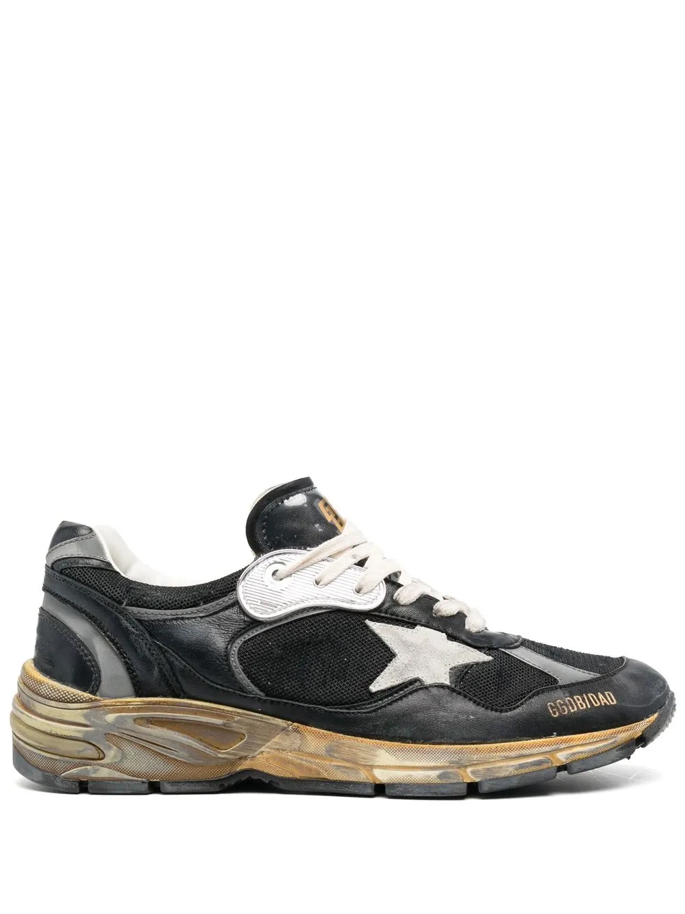 

Кеды с нашивкой GOLDEN GOOSE, черный