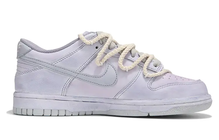 

Кроссовки для скейтбординга Dunk мужские с низким верхом фиолетовый/серый Nike