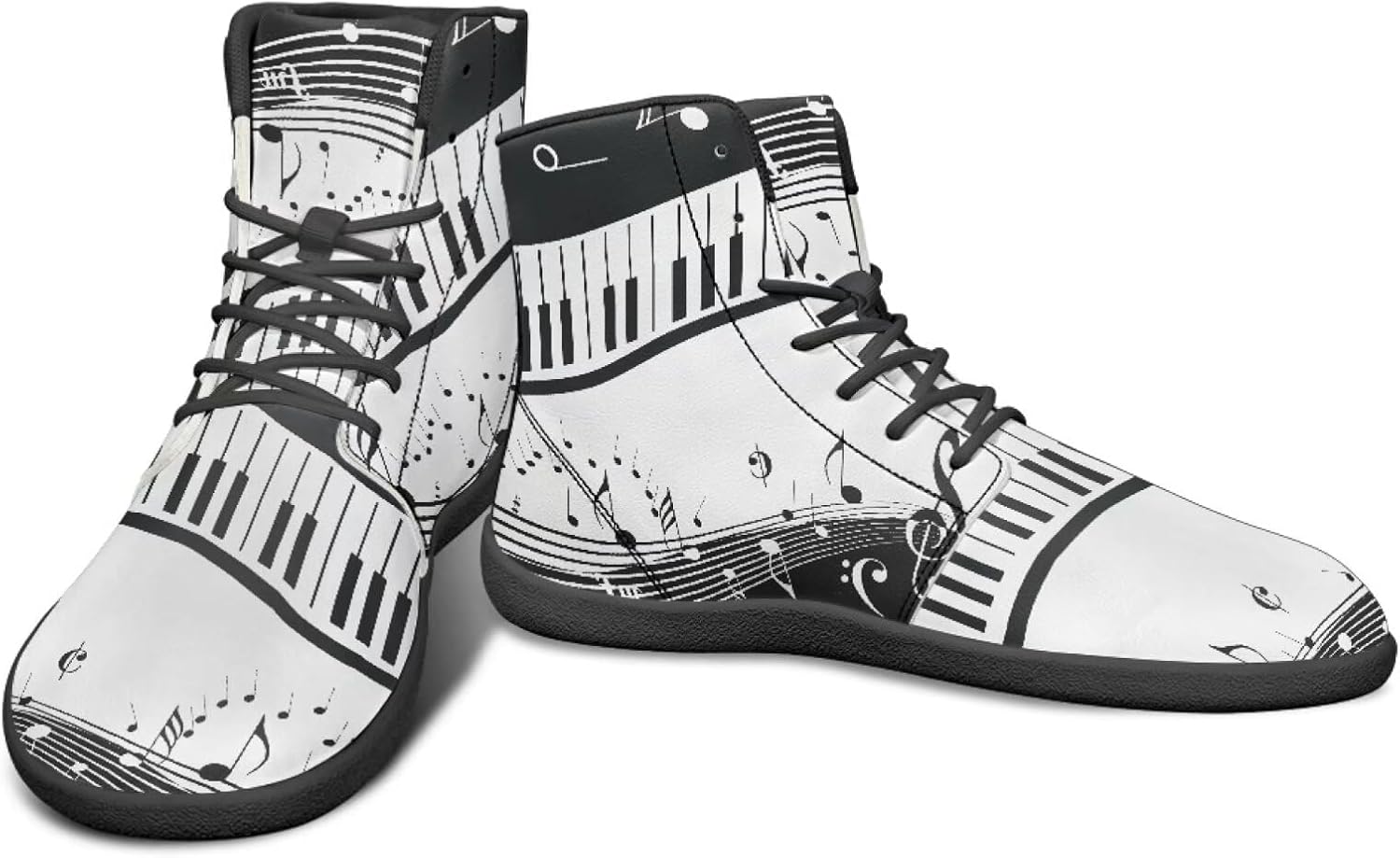 

Кроссовки Binienty из искусственной кожи на шнуровке, Piano Music Notes