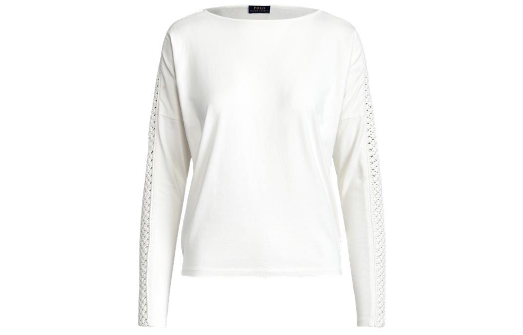 

Футболка с рукавом реглан женская Polo Ralph Lauren, белый