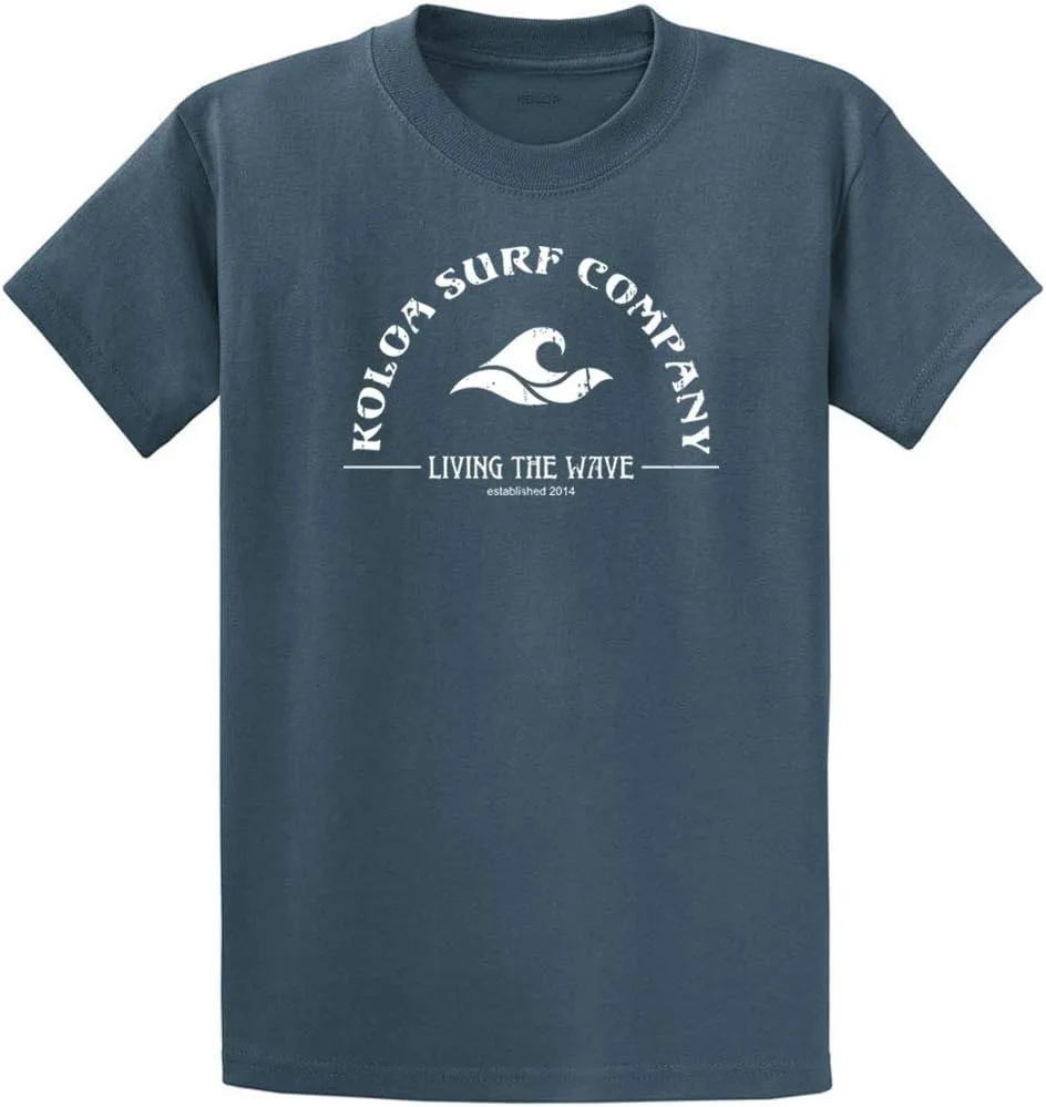 

Футболка Koloa Surf Living The Wave Logo Heavyweight Cotton в размерах Regular, Big и Tall Koloa Surf Company