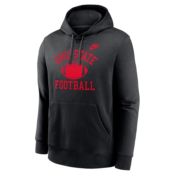 Мужская черная толстовка Ohio State Buckeyes Legacy Football Icon Club Fleece Nike — фото 3