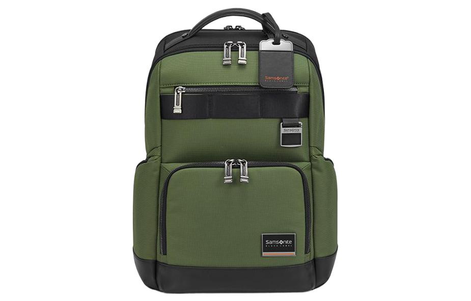 

Samsonite Большой нейлоновый рюкзак мужской тёмно-зелёный