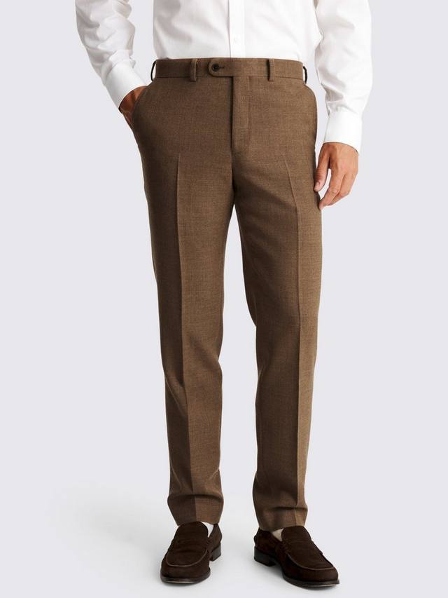 

Укороченные брюки из твила Moss, Gold